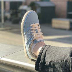 N’go - Saigon Vegan Sky Blue Ba Be, faire und vegane Sneaker