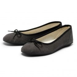 Grand Step Shoes - Pina Washed Anthrazit, vegane Schuhe