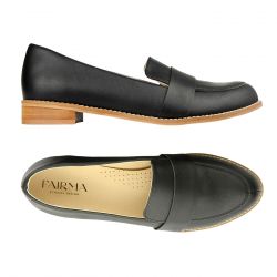 Fairma - Mokka Black, veganer Schuhe für Frauen