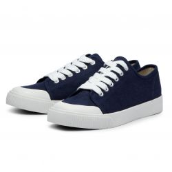 Grand Step Shoes - Trudy Navy, vegane Hanf-Sneaker