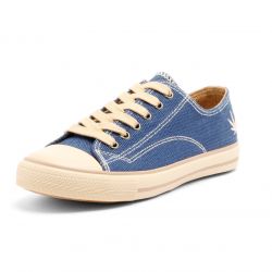 Grand Step Shoes - Marley Navy, Hanf-Sneaker