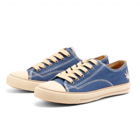 Grand Step Shoes - Marley Navy, Hanf-Sneaker