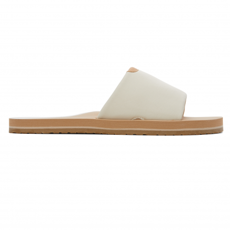 Toms - Carly Sandale White, vegane Flip-Flops