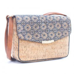 Round Cork Crossbody 2022-B, vegane Tasche