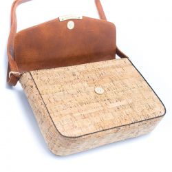 Round Cork Crossbody 2022-B, vegane Tasche