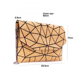 Cork Bag Geometric 2069-A, vegane Tasche