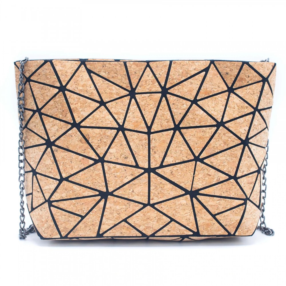 Natural Cork Bag Geometric 2027-A, vegane Tasche