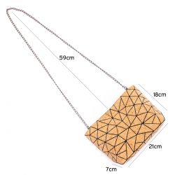 Natural Cork Bag Geometric 2027-A, vegane Tasche