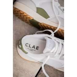 Clae Los Angeles - Joshua White Olive, veganer Sneaker