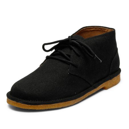 Grand Step Shoes - Loki Black, veganer Desert-Boot