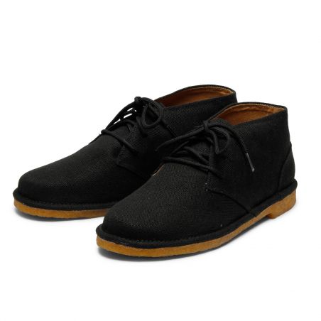 Grand Step Shoes - Loki Black, veganer Desert-Boot