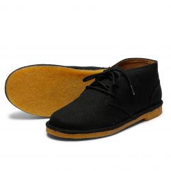 Grand Step Shoes - Loki Black, veganer Desert-Boot