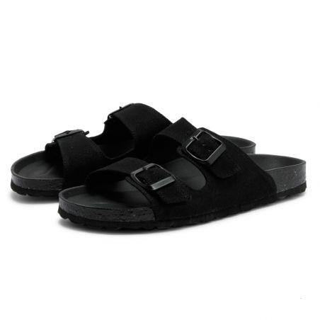 Grand Step Shoes - Luna Black, vegane Sandale