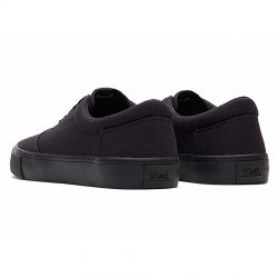 Toms - Fenix Canvas All Black, vegane Sneaker