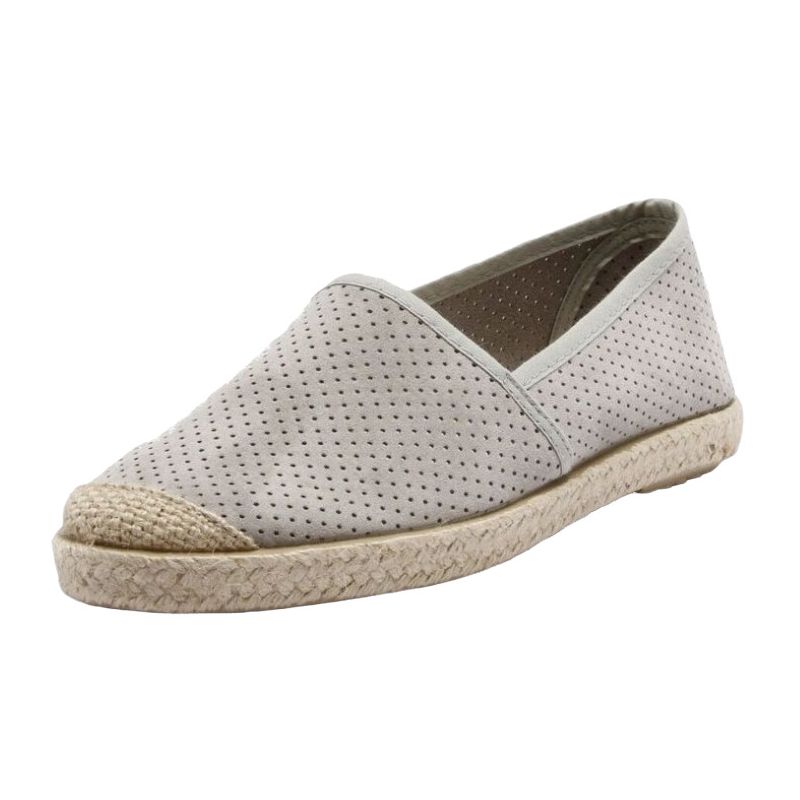 Grand Step Shoes - Evita Perforated Grey, vegane Schuhe
