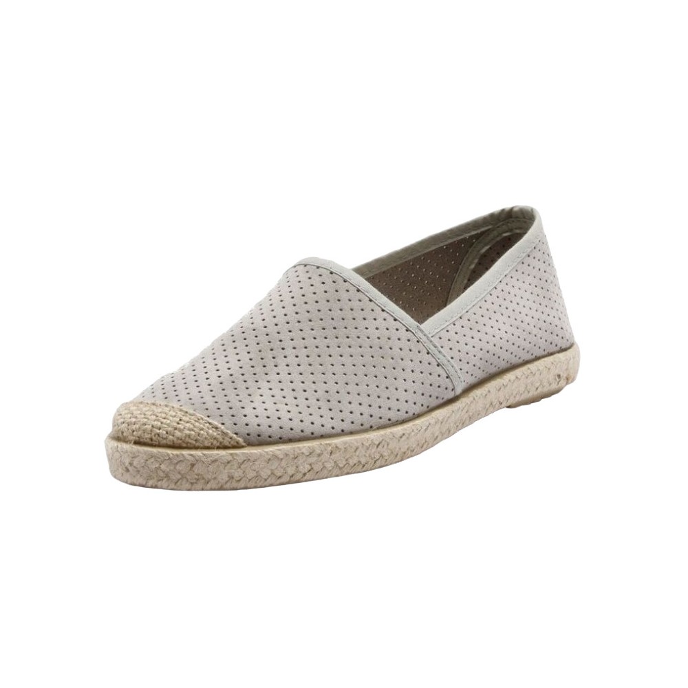 Grand Step Shoes - Evita Perforated Grey, vegane Schuhe