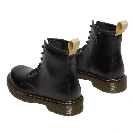 Dr. Martens - 1460 Black Newbury Tumble, veganer Kinderstiefel