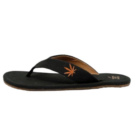 Grand Step Shoes - Harper Black, vegane Flip-Flops