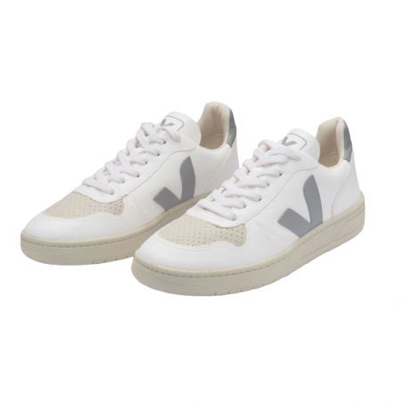 Veja - V-10 CWL White Oxford Grey, vegane Schuhe