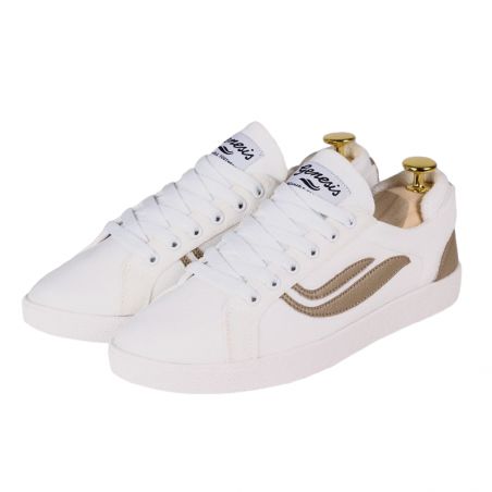 Genesis - G-Helá White/Khaki, nachhaltige Sneaker