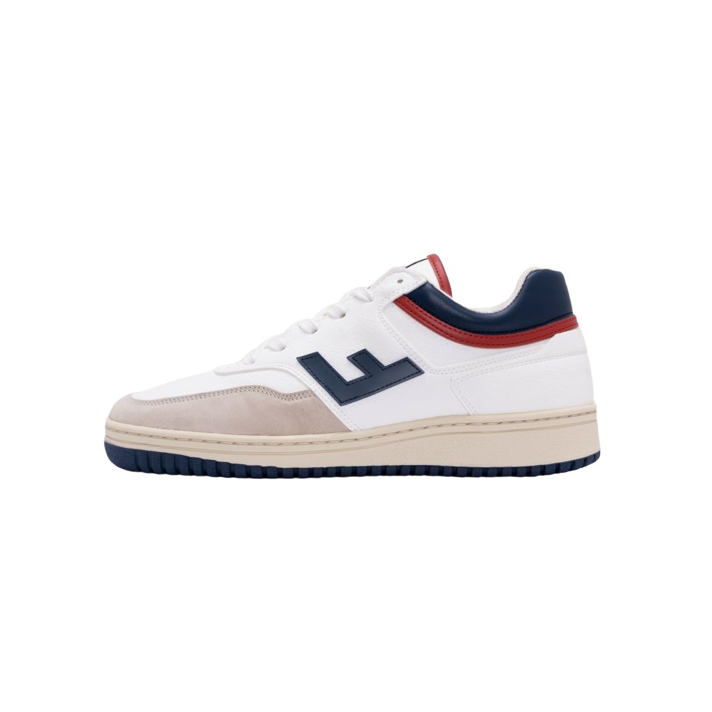 Flamingos Life - Retro 90's White-Navy-Red, vegane Sneaker