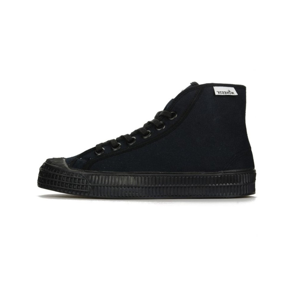 Novesta - Star Dribble All Black, nachhaltige Sneaker