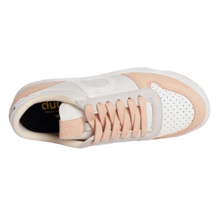 Duuo - Altona White/Pink, vegane Sneaker