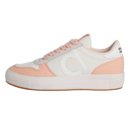 Duuo - Altona White/Pink, vegane Sneaker