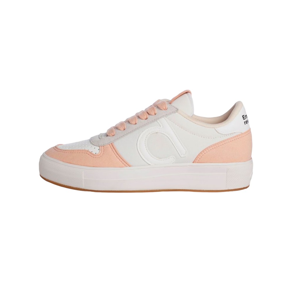 Duuo - Altona White/Pink, vegane Sneaker