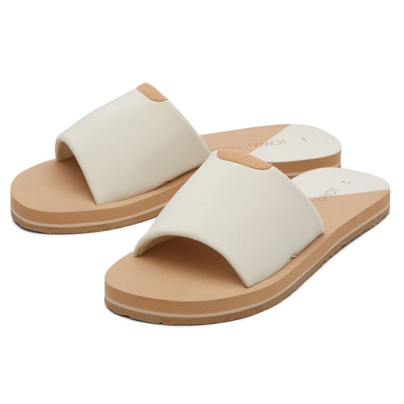 Toms - Carly Sandale White, vegane Sandalen