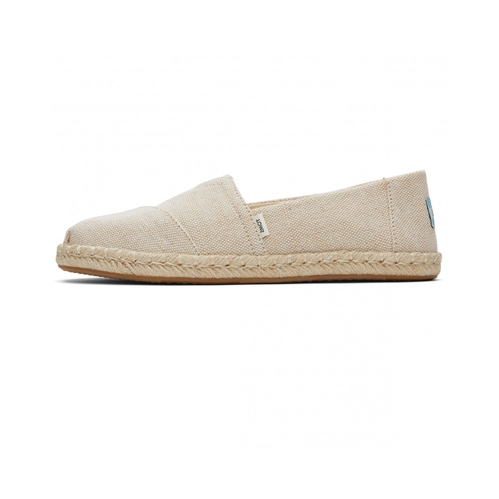 Toms - Natural Metallic Woven, vegane Schuhe