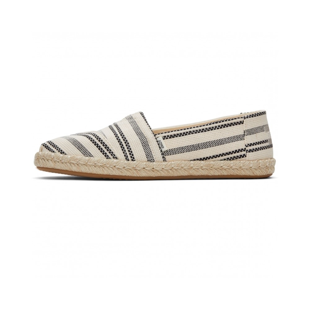 Toms - Natural Global Stripe, vegane Schuhe