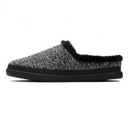 Toms - Black Multi Cozy Slipper, vegane Hausschuhe