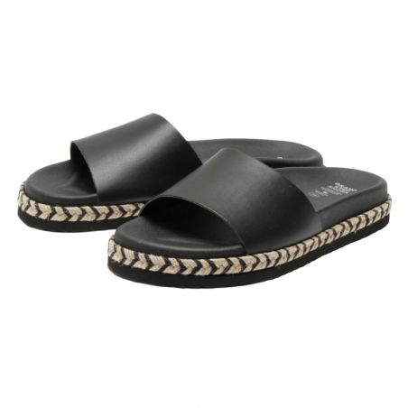 Grand Step Shoes - Sina Black, vegane Sandalen