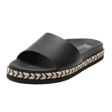 Grand Step Shoes - Sina Black, vegane Sandalen