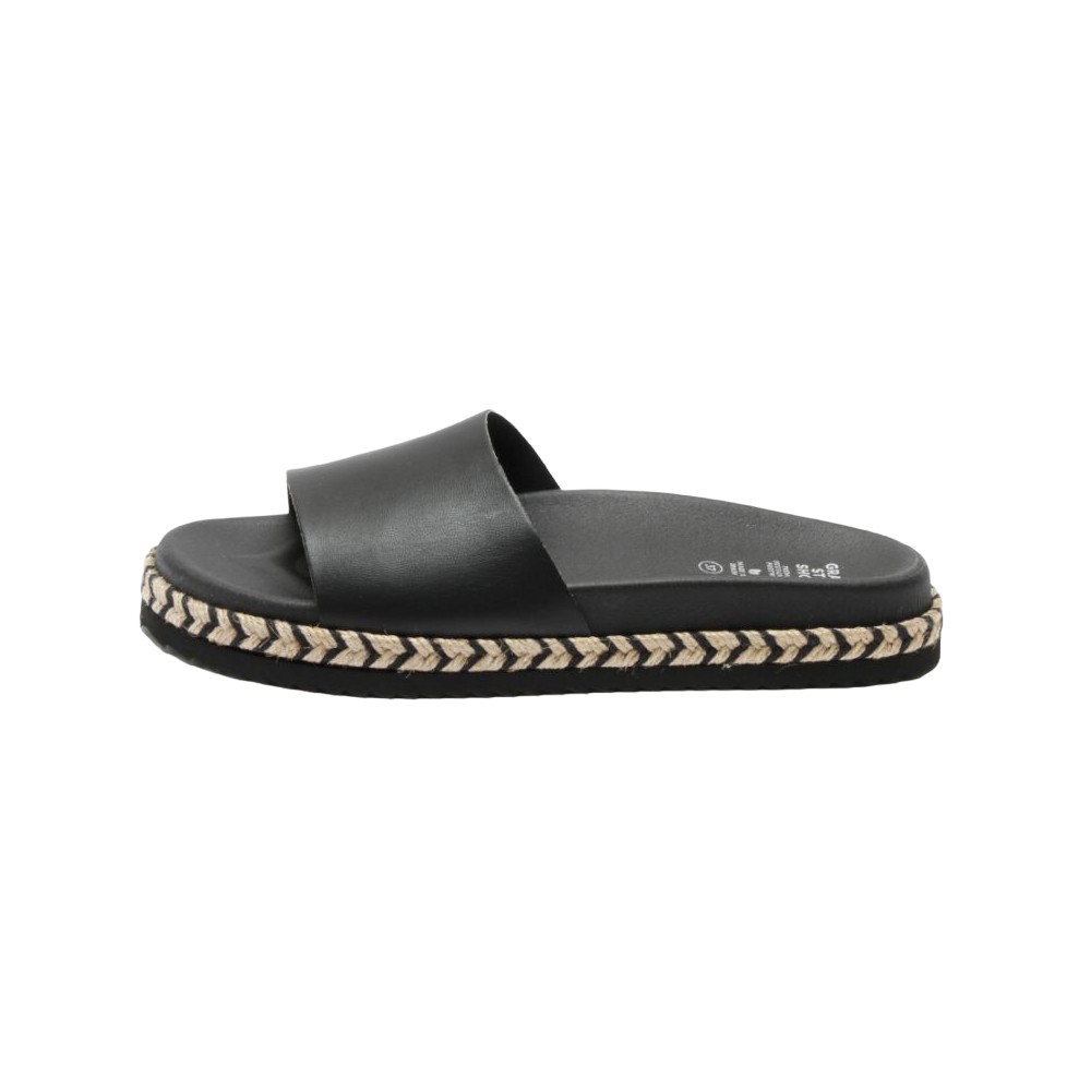 Grand Step Shoes - Sina Black, vegane Sandalen