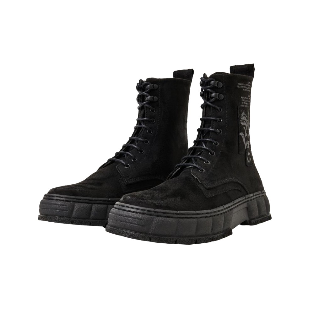 Viron - 1992 Recycelt Black, vegane Stiefel