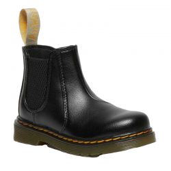 Dr. Martens - 2976 Black Newbury Tumble, veganer Kinderstiefel