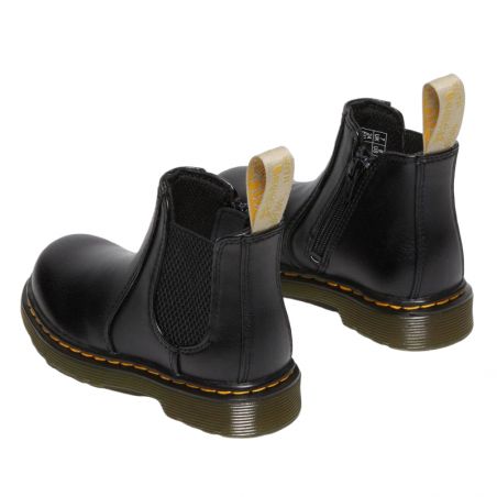 Dr. Martens - 2976 Black Newbury Tumble, veganer Kinderstiefel