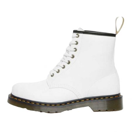 Dr. Martens - 1460 Optical White Vegan, vegane Stiefel