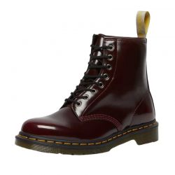 Dr. Martens - 1460 Cherry Red Oxford Rub Off, veganer Stiefel