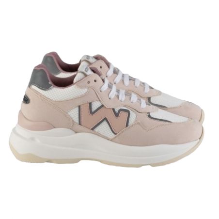 Womsh - New Start White Nude, nachhaltige Sneaker