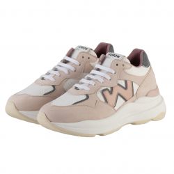 Womsh - New Start White Nude, nachhaltige Sneaker