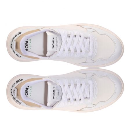 Womsh - Vegan Hyper White Natural, vegane Sneaker