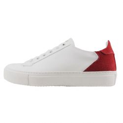 Subtle - Epsilon Blanco Rosso, vegane Sneaker