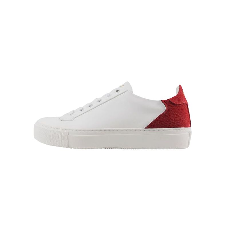 Subtle - Epsilon Blanco Rosso, vegane Sneaker