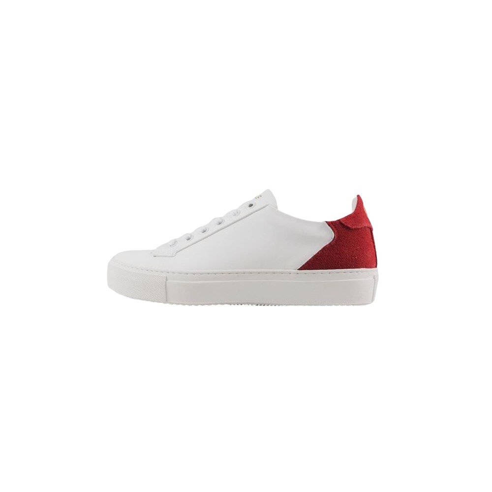 Subtle - Epsilon Blanco Rosso, vegane Sneaker