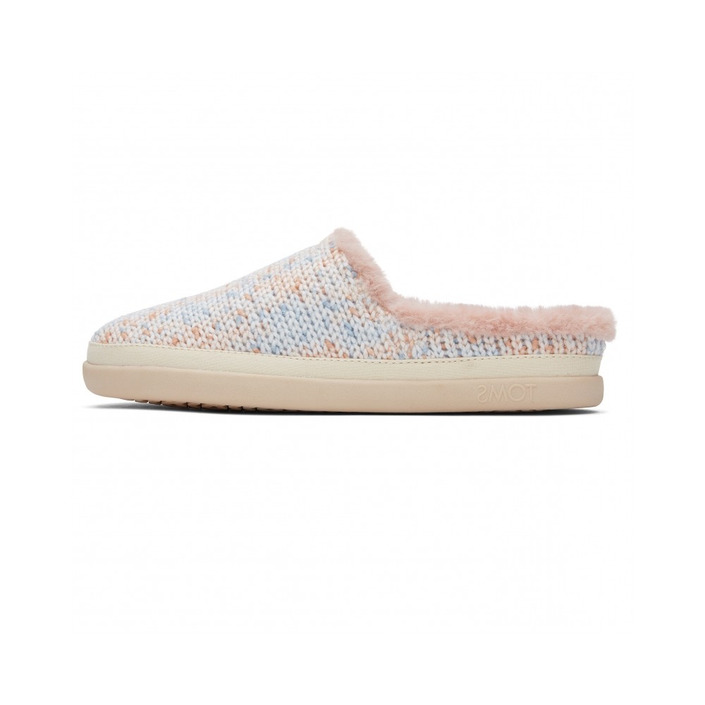 Toms - Melange Sage Slipper, vegane Hausschuhe