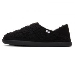 Toms - Black Melange Ezra Slipper, vegane Hausschuhe