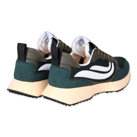 Genesis - Marathon Eco/Recycelt Green/White, vegane Schuhe